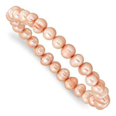 5-Pc Freshwater Pearl Stretch Bracelet Set – view 4