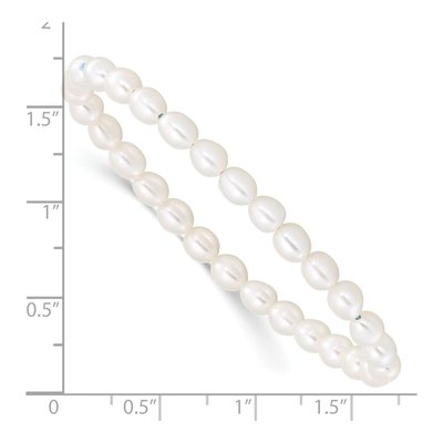 Girls' Freshwater Pearl Stretch Bracelet – view 3