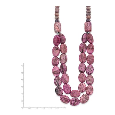 Sterling Silver Charoite Necklace – view 4