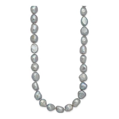 64-Inch Grey Baroque Freshwater Pearl Endless Necklace – view 3