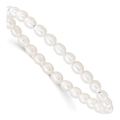 Children's Freshwater Pearl Stretch Bracelet, 40mm