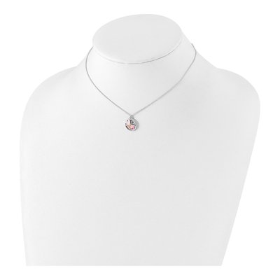 Girls' Sterling Silver Butterfly Earrings & Necklace Set – view 5