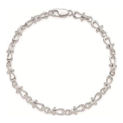 Sterling Silver Mariner Link Bracelet – view 5