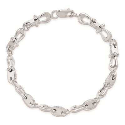 Sterling Silver Mariner Link Bracelet – view 4