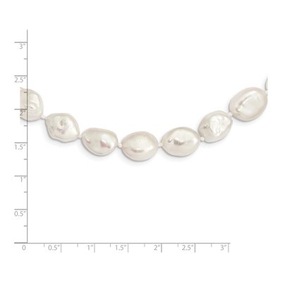 Sterling Silver Freshwater Cultured Pearl Necklace – view 4