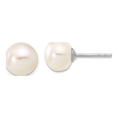Sterling Silver Freshwater Pearl Necklace Set – view 2