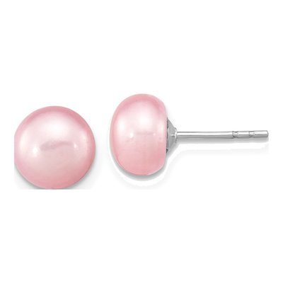 Pink Freshwater Pearl Necklace, Bracelet & Earring Set – view 2
