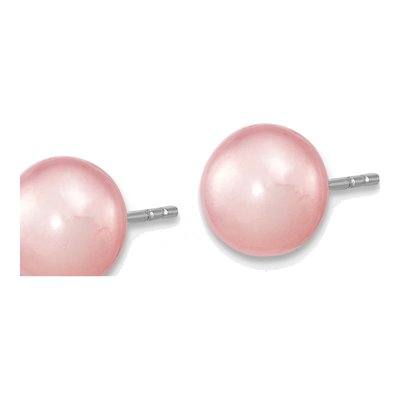 Pink Freshwater Pearl Necklace, Bracelet & Earring Set – view 4