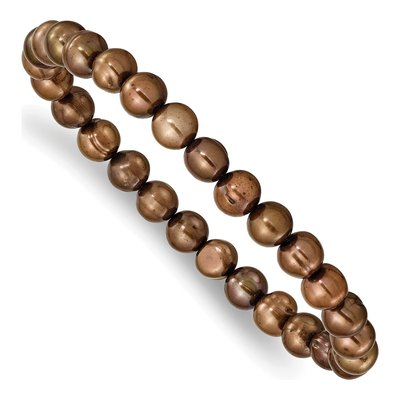 5-Piece Freshwater Pearl Stretch Bracelet Set – view 5