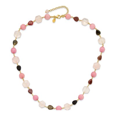Gold-Plated Sterling Silver Multi Necklace – view 3