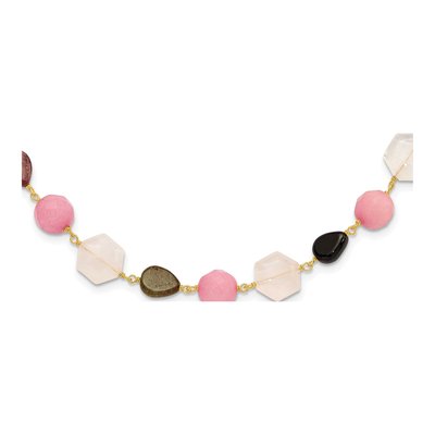 Gold-Plated Sterling Silver Multi Necklace