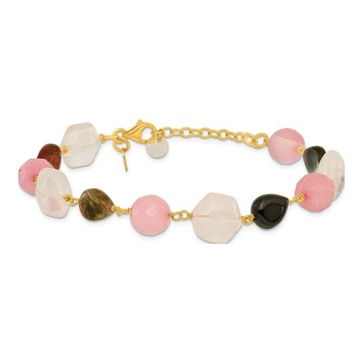 Gold-Plated Sterling Silver Multi Bracelet – view 3