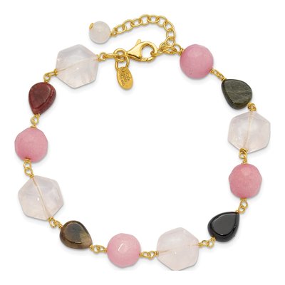 Gold-Plated Sterling Silver Multi Bracelet – view 4