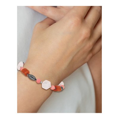 Sterling Silver Hematite Multi Bracelet – view 6
