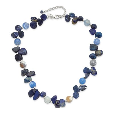 Sterling Silver Agate Shell Necklace – view 3