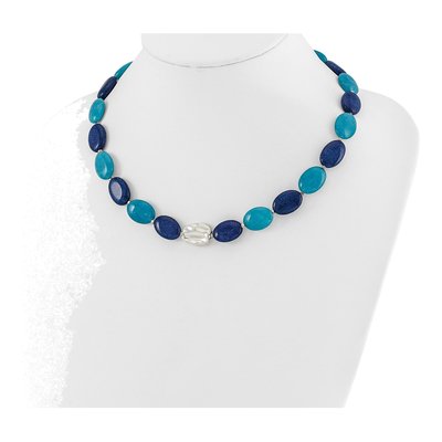 Sterling Silver Hematite Necklace – view 3