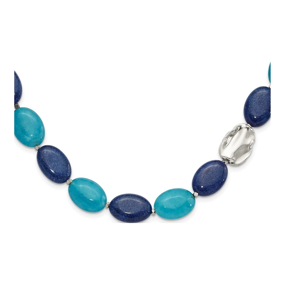 Sterling Silver Hematite Necklace