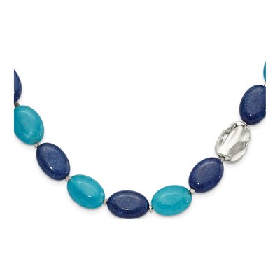 Sterling Silver Hematite Necklace