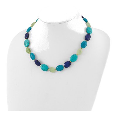 Gold-Plated Sterling Silver Multi Necklace – view 3