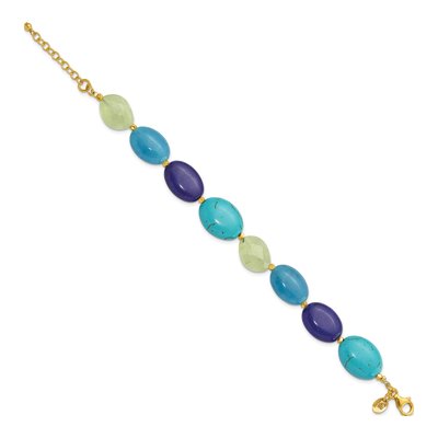 Gold-Plated Sterling Silver Multi Bracelet – view 2