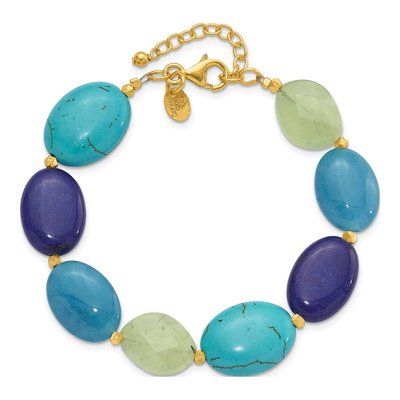 Gold-Plated Sterling Silver Multi Bracelet – view 4
