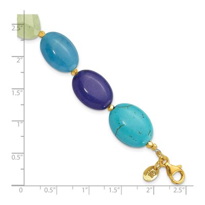 Gold-Plated Sterling Silver Multi Bracelet – view 5