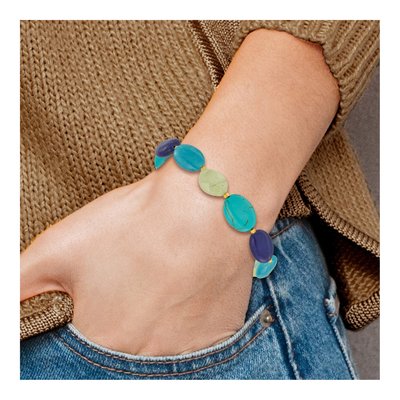 Gold-Plated Sterling Silver Multi Bracelet – view 6