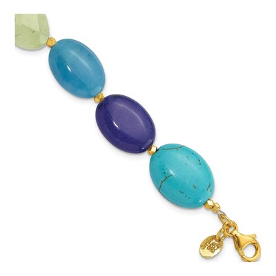 Gold-Plated Sterling Silver Multi Bracelet