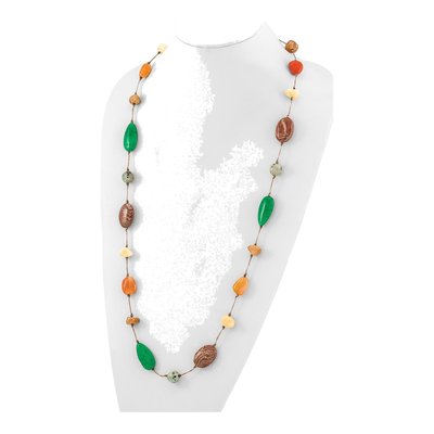 Sterling Silver Multi Yarn Necklace – view 3