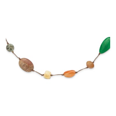 Sterling Silver Multi Yarn Necklace