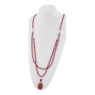 Sterling Silver Multi Adjustable Necklace – view 3