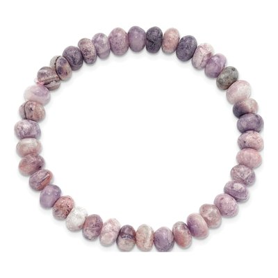 Charoite 7mm Beaded Stretch Bracelet for Women – view 2