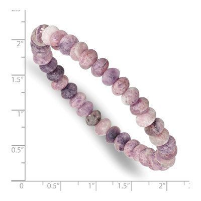 Charoite 7mm Beaded Stretch Bracelet for Women – view 3