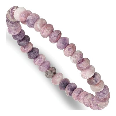 Charoite 7mm Beaded Stretch Bracelet for Women