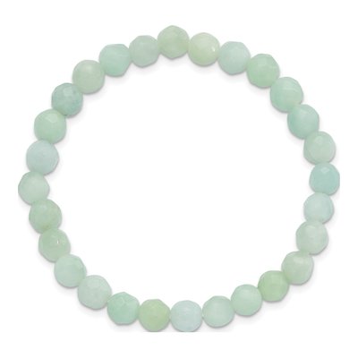 Amazonite 6mm Beaded Stretch Bracelet – view 2