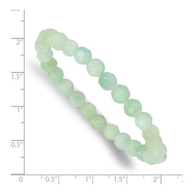 Amazonite 6mm Beaded Stretch Bracelet – view 3