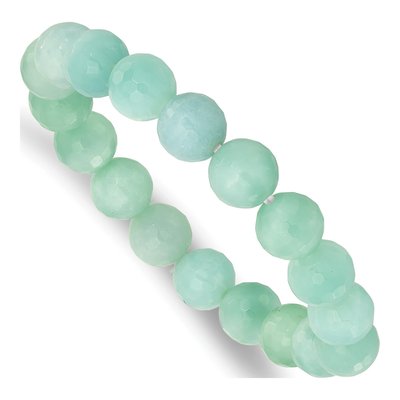 Amazonite 10mm Beaded Stretch Bracelet