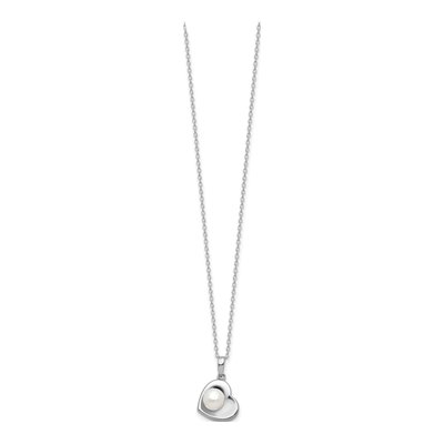Sterling Silver Freshwater Pearl Necklace & Earring Set – view 5