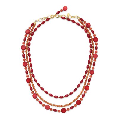 Gold-Plated Sterling Silver Multi Necklace – view 4