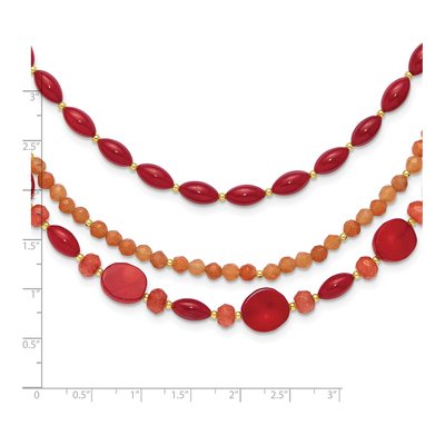 Gold-Plated Sterling Silver Multi Necklace – view 6