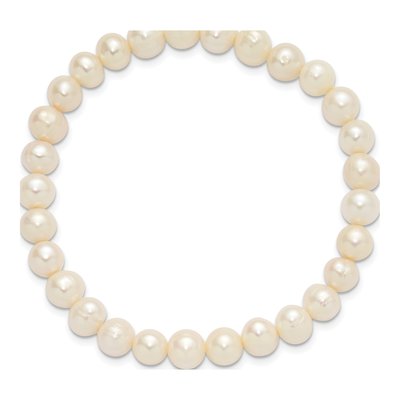 Freshwater Pearl Stretch Bracelet Set of 5 – view 3