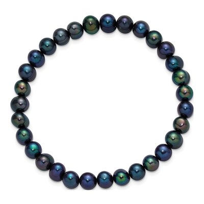 Freshwater Pearl Stretch Bracelet Set of 5 – view 6