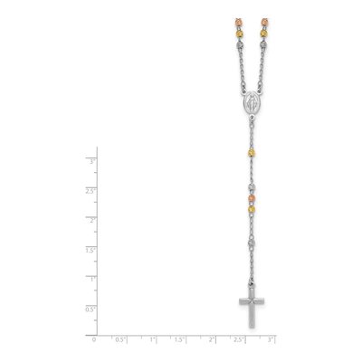Sterling Silver Rosary Necklace – view 7