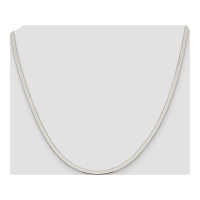 Sterling Silver 3mm Herringbone Chain – view 4