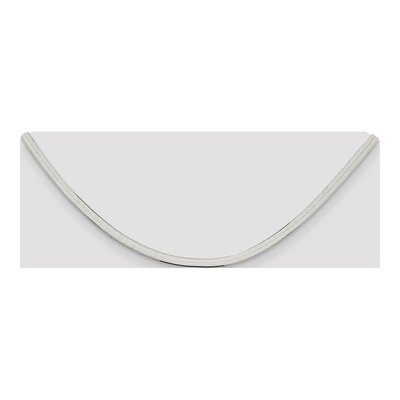 Sterling Silver 3.5mm Herringbone Chain – view 4
