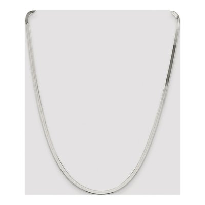 Sterling Silver 3.5mm Herringbone Chain – view 4