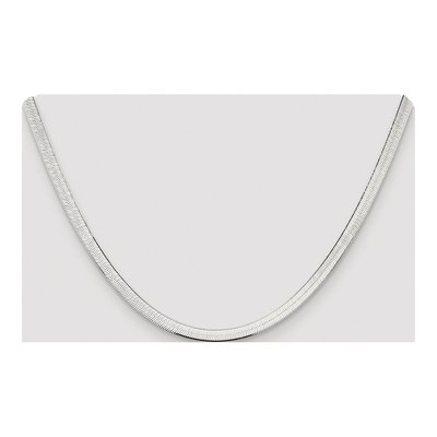 Sterling Silver 4.5mm Herringbone Chain – view 4