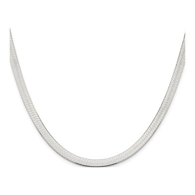 Sterling Silver 5.25mm Magic Herringbone Chain – view 2