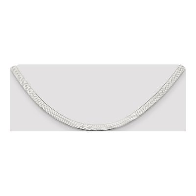 Sterling Silver 5.25mm Magic Herringbone Chain – view 4
