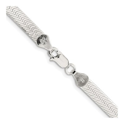 Sterling Silver 5.25mm Herringbone Chain – view 3